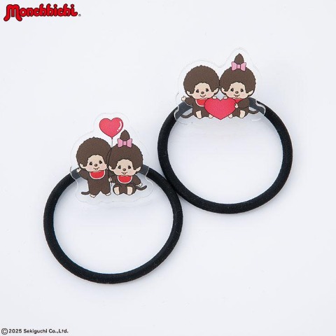 ヘアゴム2点セット（モンチッチ）