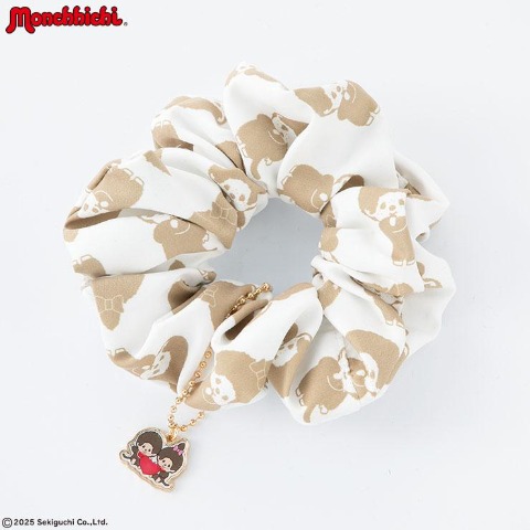 チャーム付シュシュ（モンチッチ）