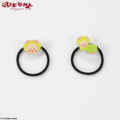 ヘアゴム2点セット（スモモノウチ）