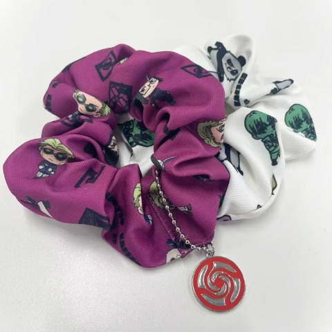 チャーム付シュシュ2点セット（呪術廻戦）