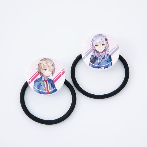 ヘアゴム2点セット（ヘブンバーンズレッド）