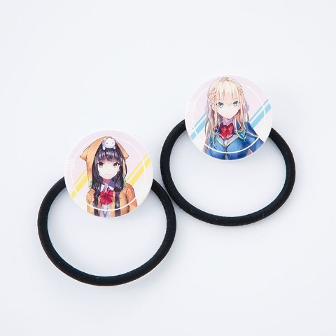 ヘアゴム2点セット（ヘブンバーンズレッド）