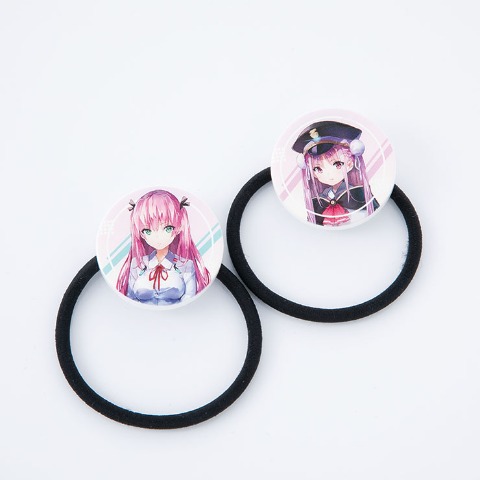 ヘアゴム2点セット（ヘブンバーンズレッド）