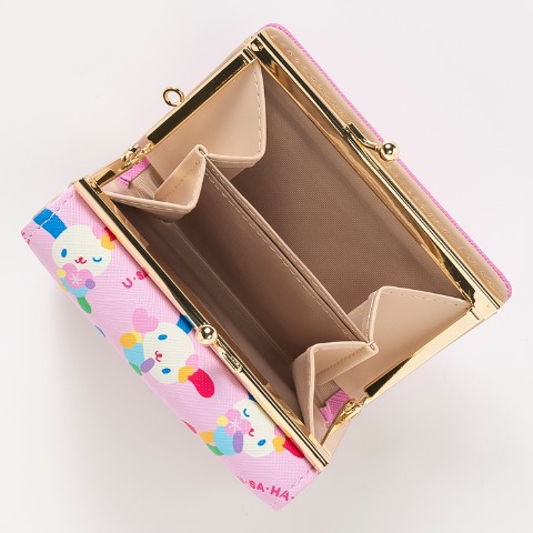 がま口財布（ウサハナ）
