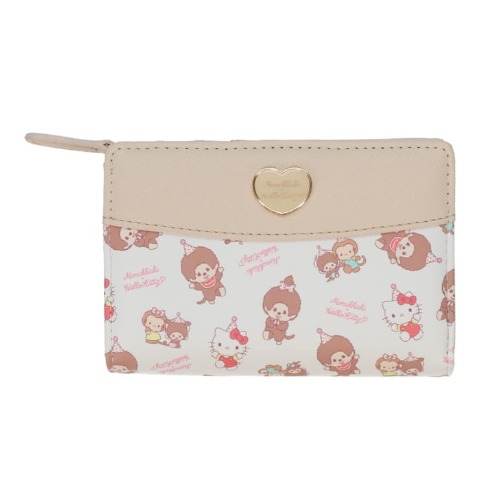 三つ折り財布（モンチッチ×ハローキティ）