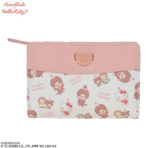 三つ折り財布（モンチッチ×ハローキティ）