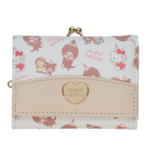 がま口財布（モンチッチ×ハローキティ）