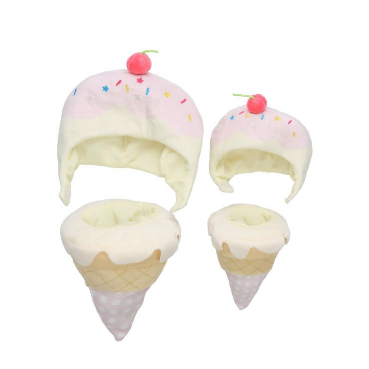 ぬい服　帽子　アイス　14 ぬい服帽子アイス14