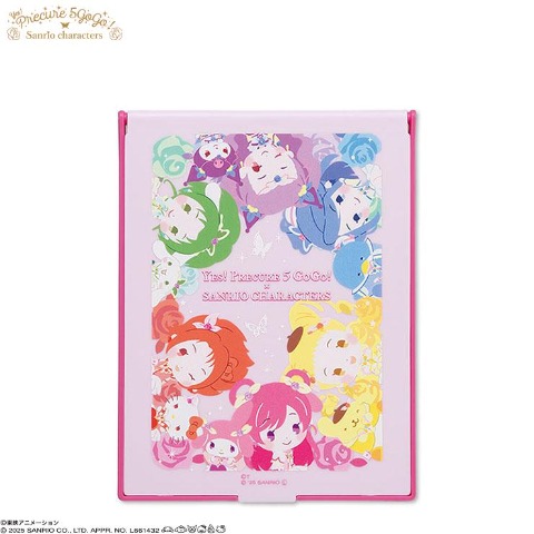 折りたたみミラー（Yes!プリキュア5 GoGo!×Sanrio characters）