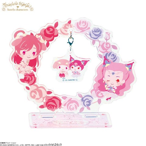 アクリルスタンド（Yes! プリキュア5GoGo!×Sanrio characters）