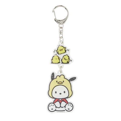 2連アクリルキーホルダー（ポチャッコ）