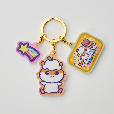3連アクリルキーホルダー（コロコロクリリン）