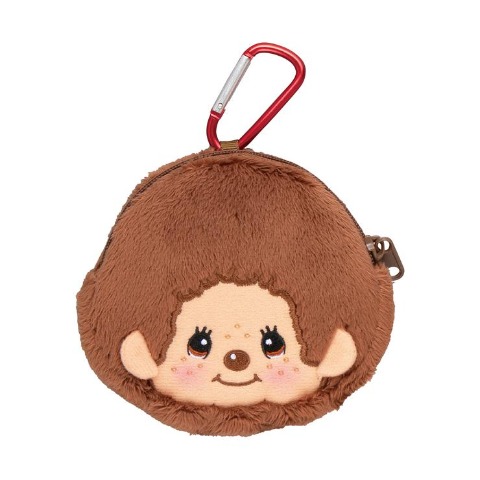 カラビナ付フェイスポーチ（モンチッチ）