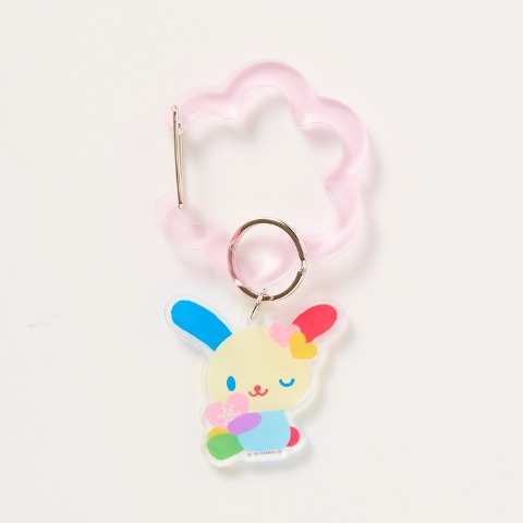 アクリルカラビナ（ウサハナ）