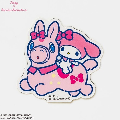 ステッカー（ロディ×マイメロディ）