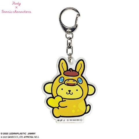 アクリルキーホルダー（ロディ×ポムポムプリン）