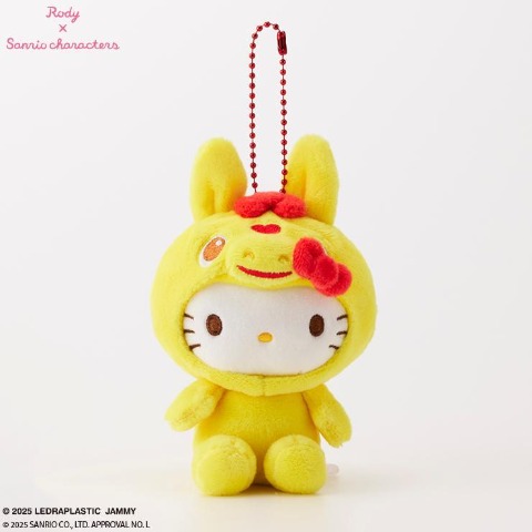 マスコットチャーム（ロディ×ハローキティ）