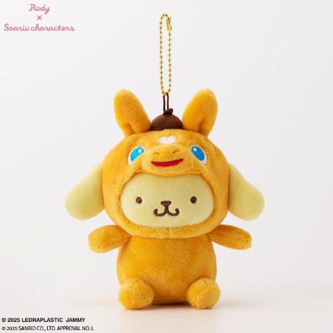 マスコットチャーム（ロディ×ポムポムプリン）