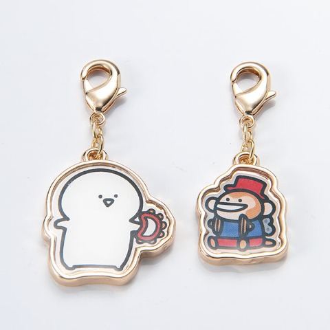 ファスナーチャーム2点セット（お文具といっしょ）