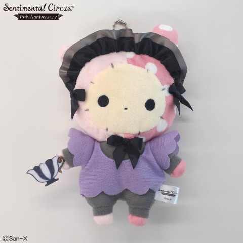 背面ファスナー付マスコットチャーム（センチメンタルサーカス）