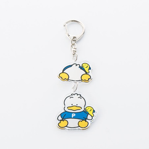 2連アクリルキーホルダー（あひるのペックル）
