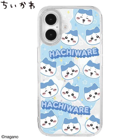 iPhone16ケース（ハチワレ）