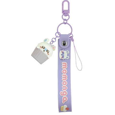 3Dマスコット付ハンドストラップ（モモンガ）