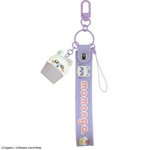 3Dマスコット付ハンドストラップ（モモンガ）