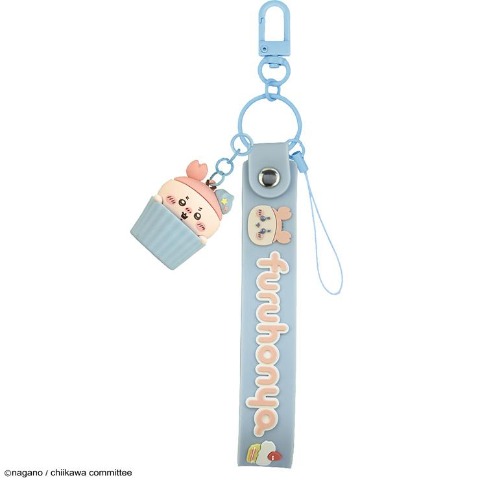 3Dマスコット付ハンドストラップ（古本屋）