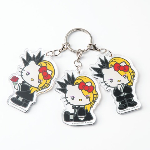 3連アクリルチャーム（yoshikitty）