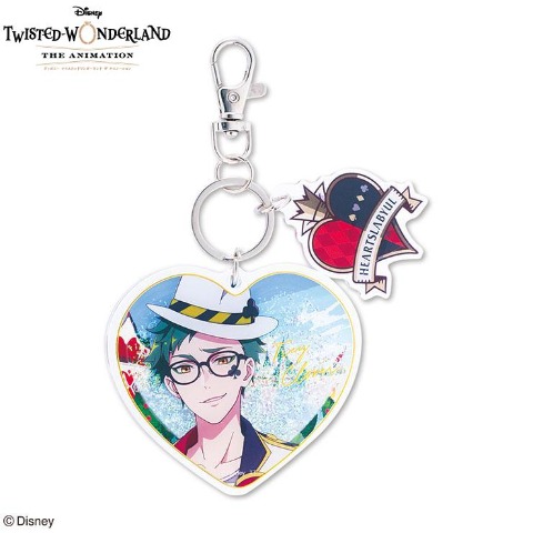 アクリルキーホルダー　トレイ・クローバー