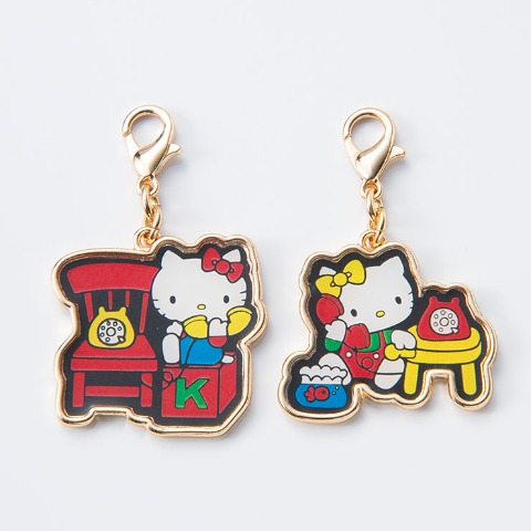 ファスナーチャーム2点セット（ハローキティ・ハローミミィ）