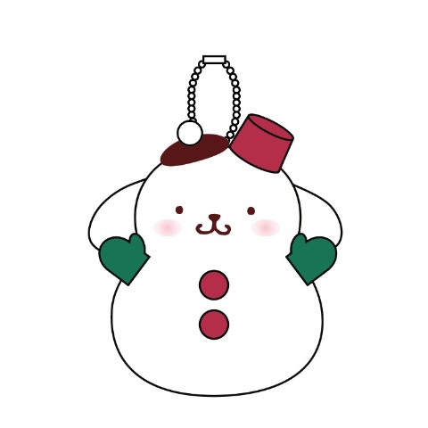 マスコットチャーム（ポムポムプリン)