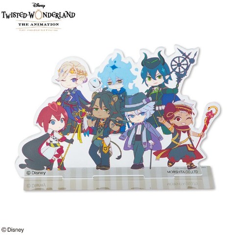 アクリルスタンド（ディズニー ツイステッドワンダーランド ザ アニメーション）