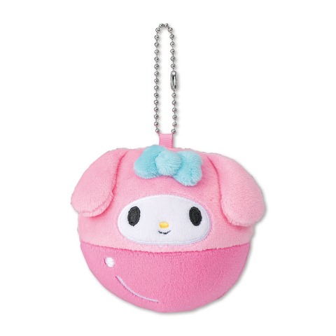 クリアショルダーバッグ+マスコットチャーム5点セット（サンリオキャラクターズ）