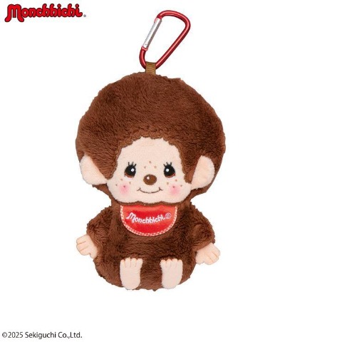 カラビナ付マスコットポーチ（モンチッチ）