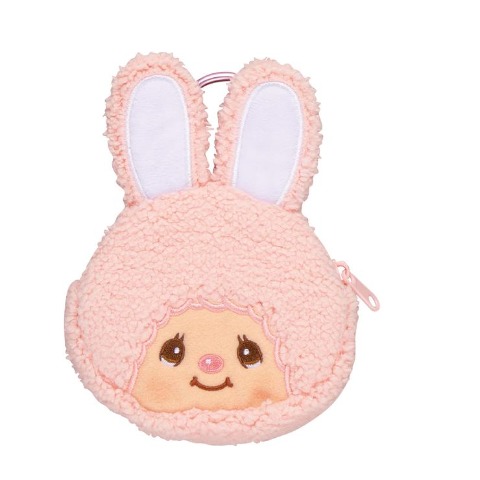 カラビナ付フェイスポーチ（モンチッチ）