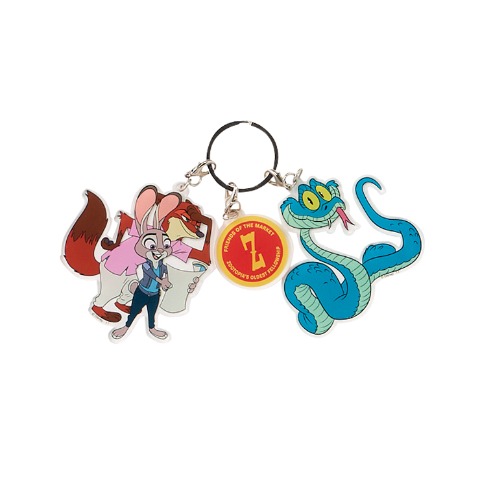 3連アクリルチャーム（ニック&ジュディ&ゲイリー）