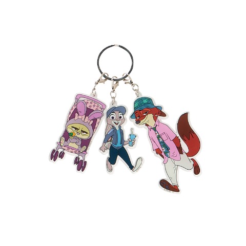 3連アクリルチャーム（ニック&ジュディ&デューク）