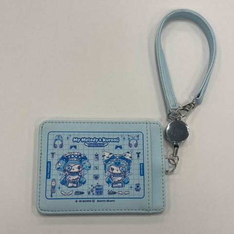 リール付パスケース（マイメロディ・クロミ）
