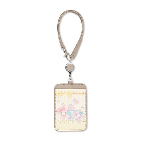 リール付パスケース（ぼんぼんりぼん）