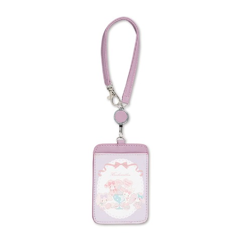 リール付パスケース（ぼんぼんりぼん）