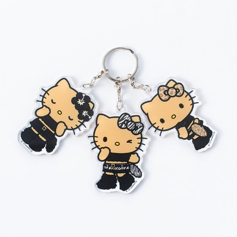 3連アクリルチャーム（ハローキティ）