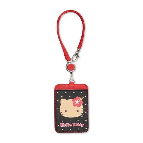 リール付パスケース（ハローキティ）