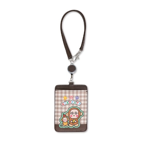 リール付パスケース（おさるのもんきち）