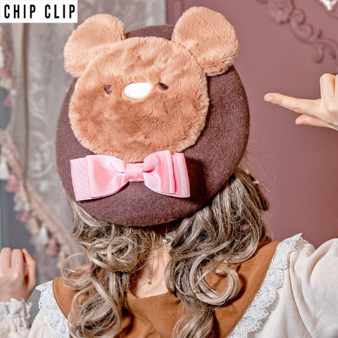 ベレー帽（CHIP CLIP×五月アイ）