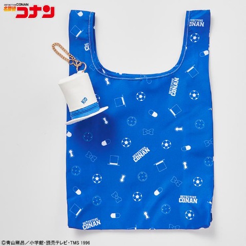 ポーチ付エコバッグ（キッドのシルクハット）