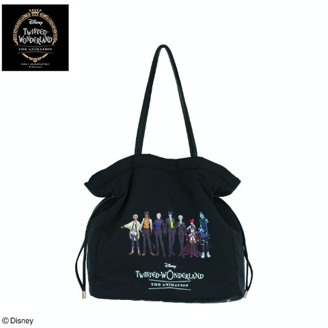 巾着トートバッグ（ディズニー ツイステッドワンダーランド ザ アニメーション）