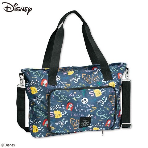 ポケッタブルトートバッグ（ナイトメアー・ビフォア・クリスマス）