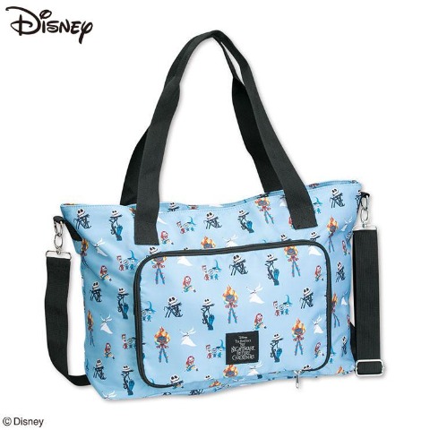 ポケッタブルトートバッグ（ナイトメアー・ビフォア・クリスマス）